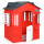 Casa Casita De Juegos Infantil Little Tikes N1 Usa Rojo