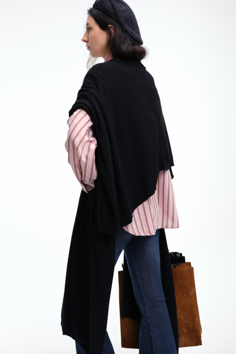PONCHO Negro
