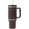 Vaso térmico 2 en 1 890ml + 295ml Marrón