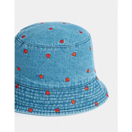 Sombreros Romántico Azul Gastado