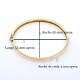 Pulsera esclava rigida en oro 18k amarillo Pulsera esclava rigida en oro 18k amarillo