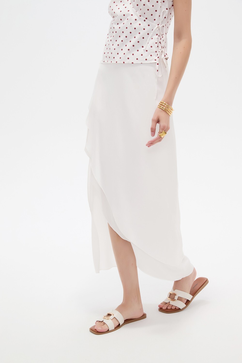 Falda Xelto Marfil / Off White
