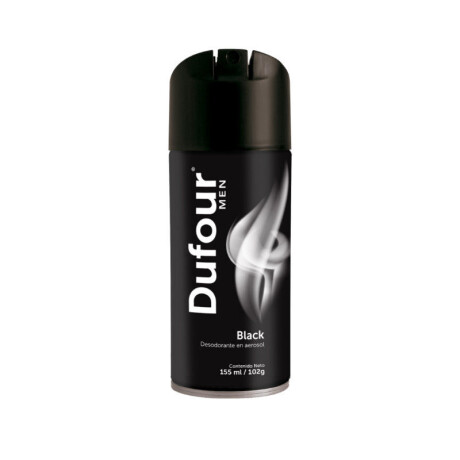 DESODORANTE AEROSOL DUFOUR 155 ML MEN BLACK DESODORANTE AEROSOL DUFOUR 155 ML MEN BLACK