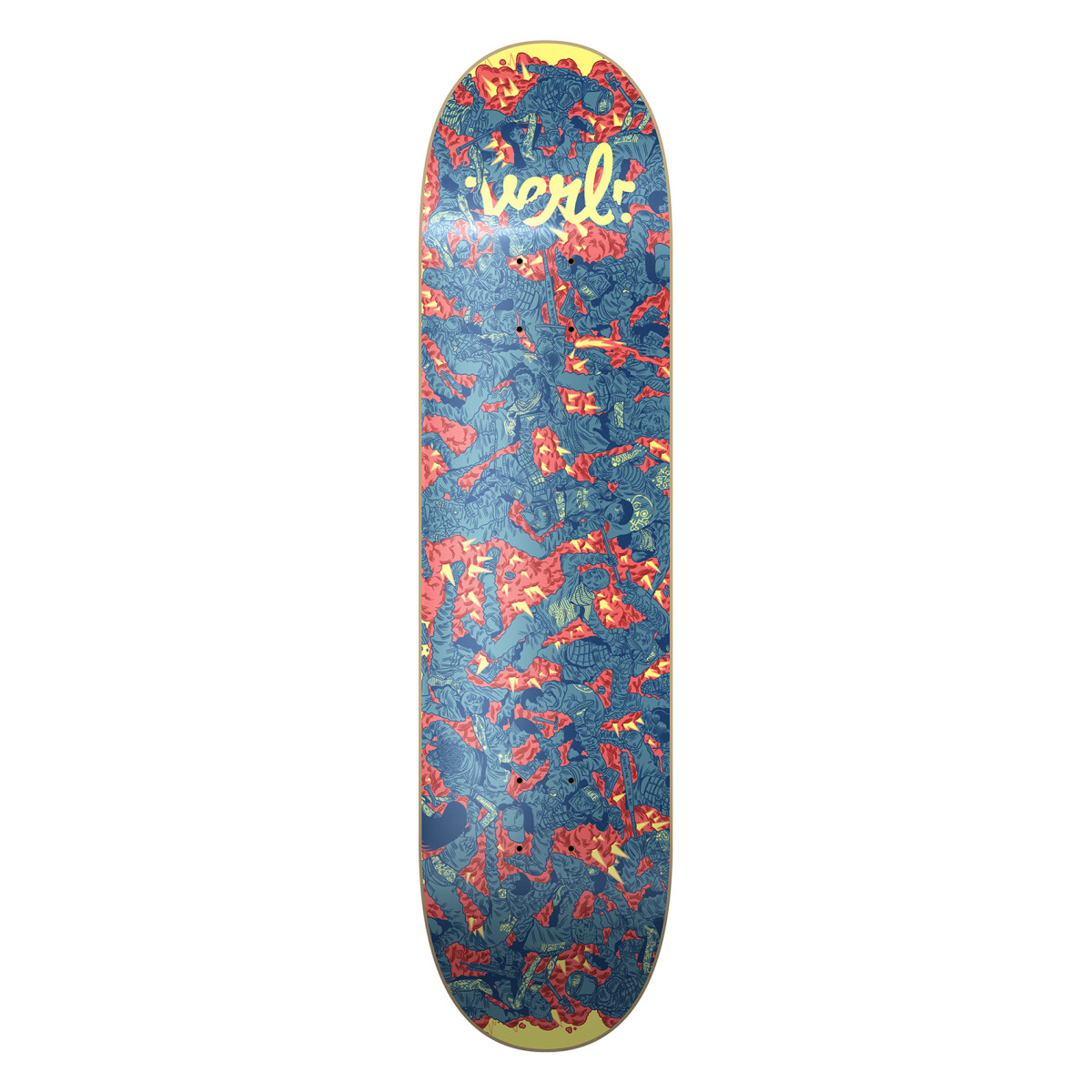 Deck Verb 8.25" - Artist Series Human (Sólo Tabla · Lija Incluída) 