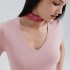 BLUSA MM FEM ROSA/GRAFITO