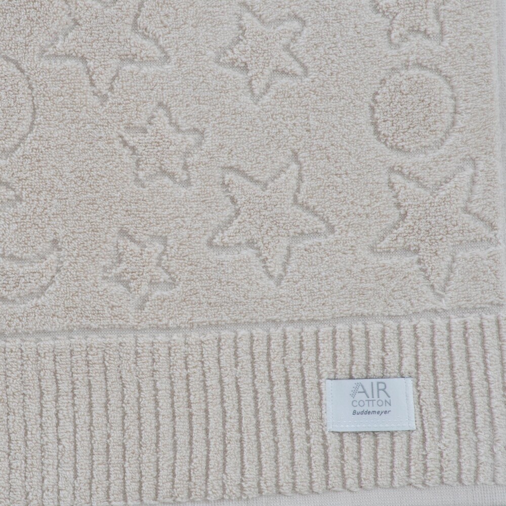 TOALLA KIDS BAÑO ALGODON NATURAL-BEIGE ZODIACO AIR