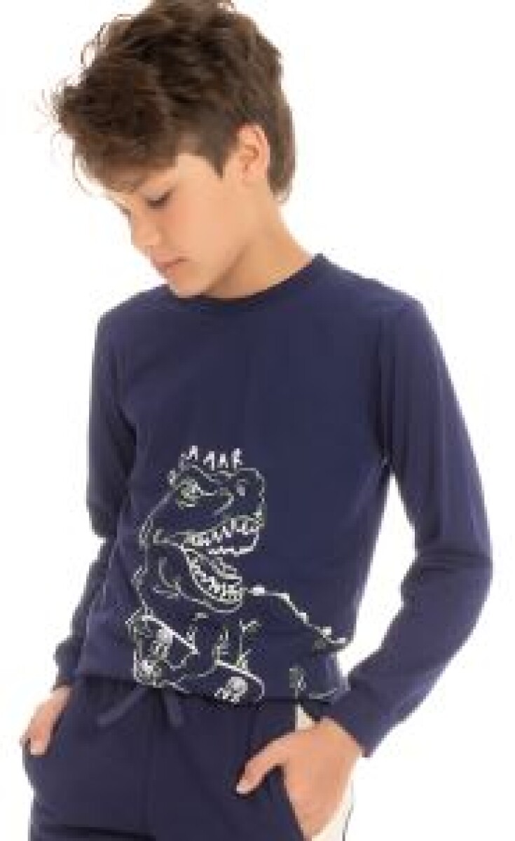T-SHIRT BYGUS 7024 - AZUL 