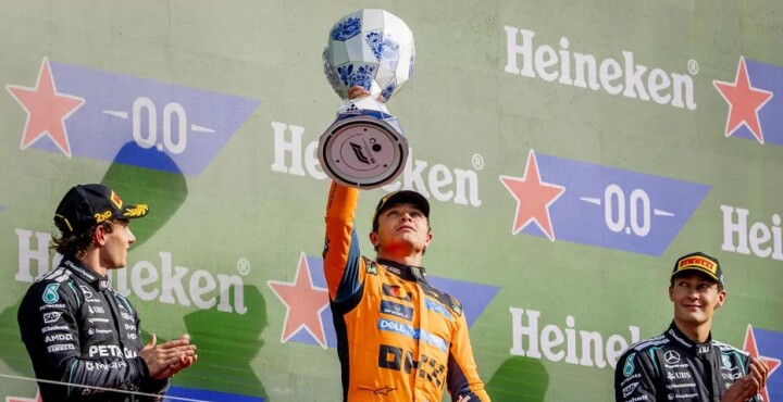Fórmula 1: McLaren se impone en Zandvoort en una carrera marcada por el accidente de Verstappen
