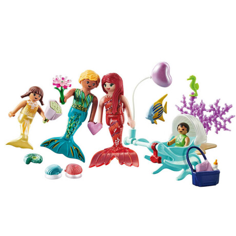 Playset Playmobil Familia De Sirenas Universo Binario 001