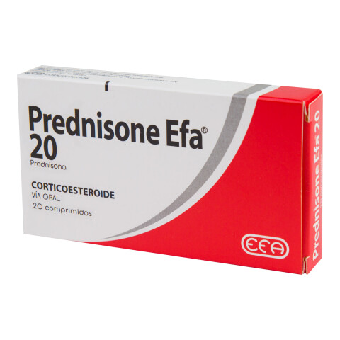 Prednisone 20 mg 20 Comprimidos Prednisone 20 mg 20 Comprimidos