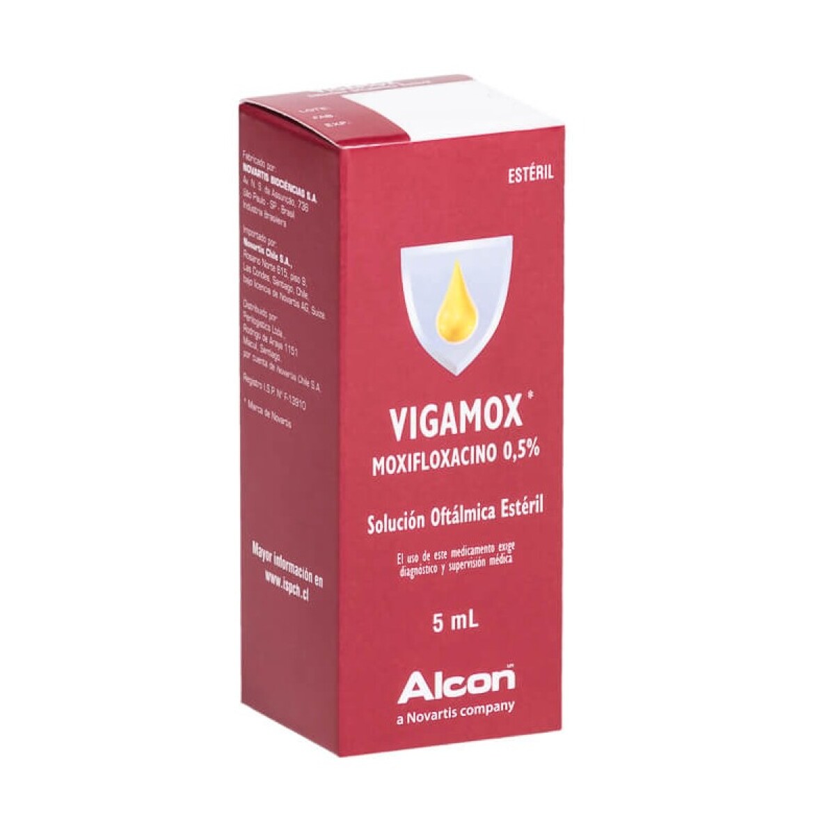 Vigamox 0.5% 5 Ml. 