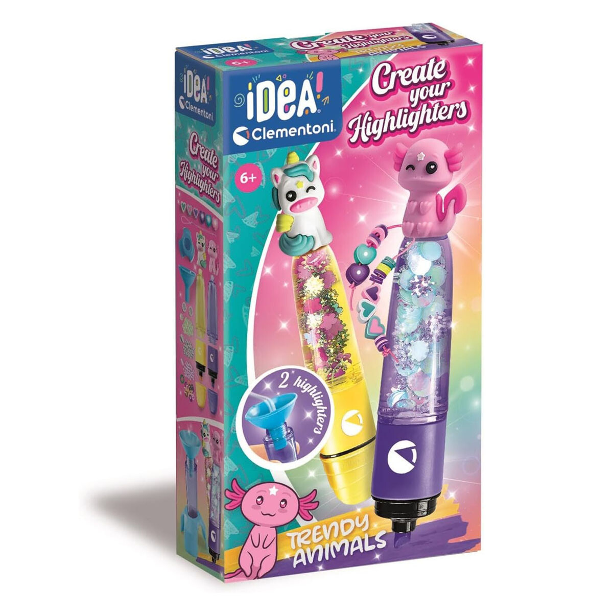 Mini Laboratorios de marcadores Animales Clementoni 