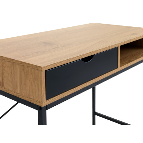 Escritorio Trappedal 48X95 Roble/Negro