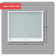 Set x2 Cortina roller blackout 100x200 cm GRIS