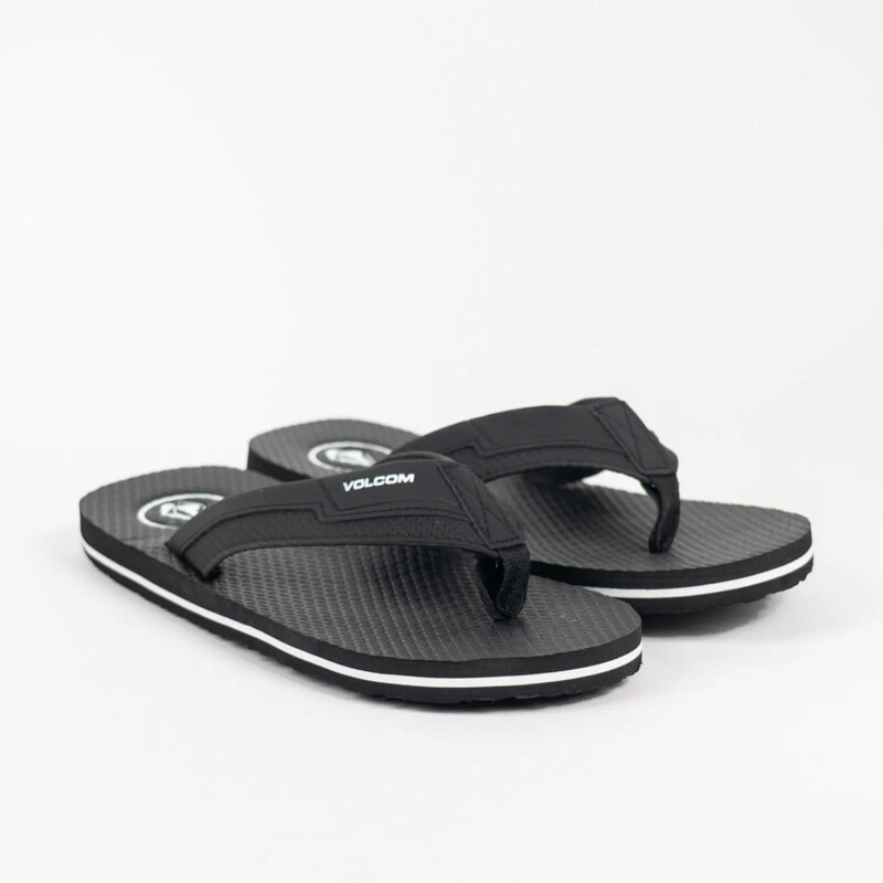 Ojotas Volcom Impact - Negro Ojotas Volcom Impact - Negro