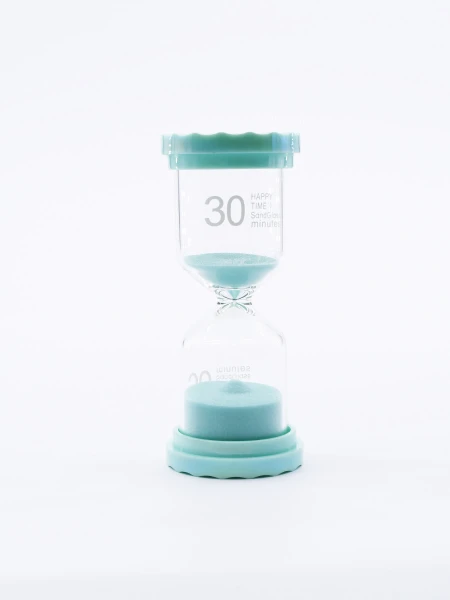 RELOJ DE ARENA VERDE VERDE