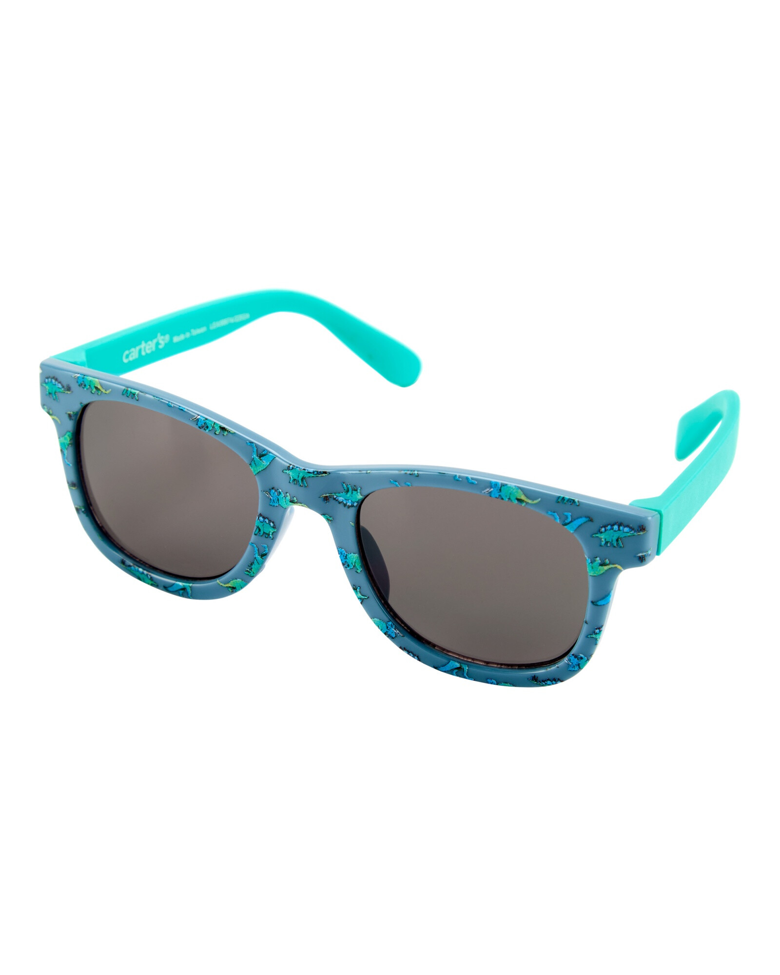 Lentes de sol, protección 100% UVA-UVB, diseño dinos Sin color