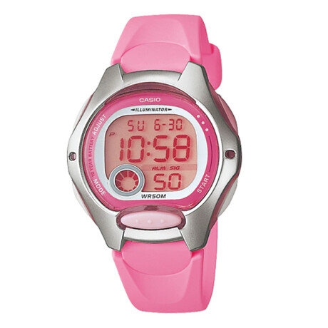 Reloj CASIO LW200-4BVDF en Resina Rosa Esfera 35mm 0
