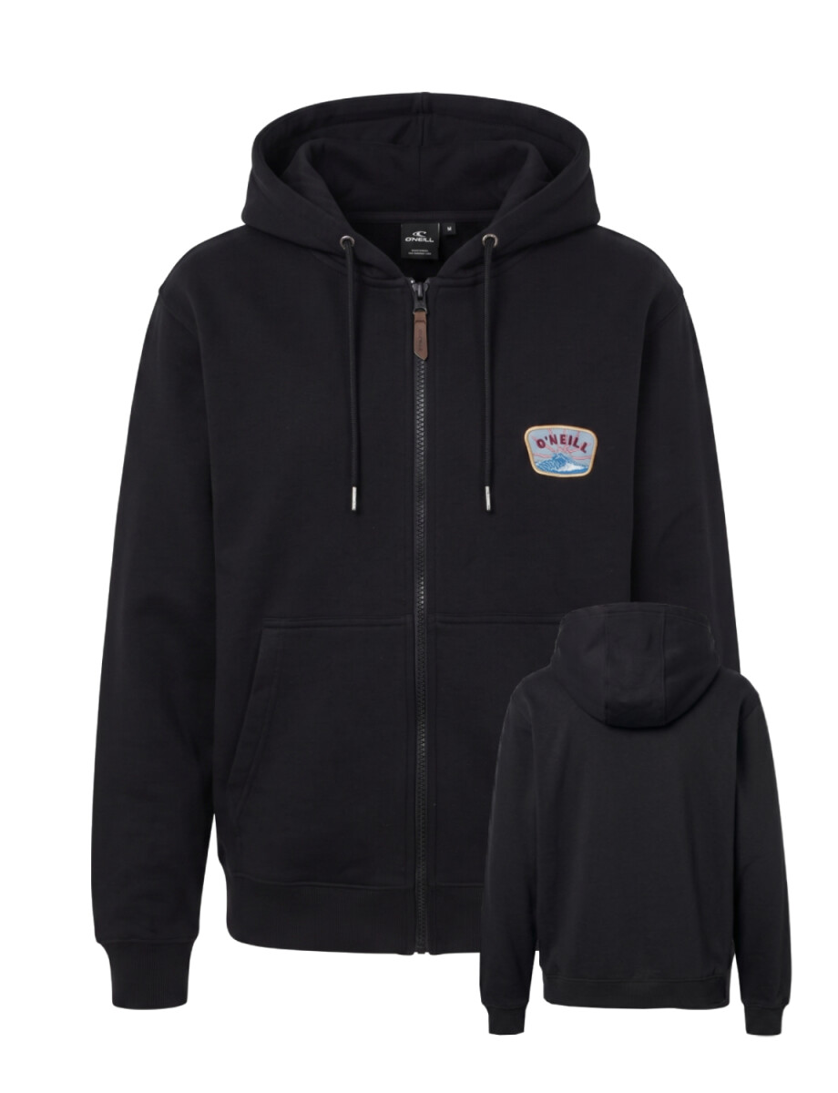 Campera O'Neill Woman Retro Patch - Negro 
