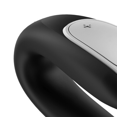 Satisfyer Double Fun Partner Vibrador Bluetooth Negro