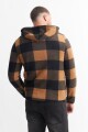 Campera a cuadros BEIGE