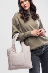 Cartera Canela Off white