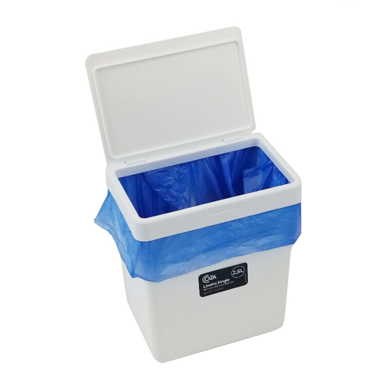Papelera de Mesa 2.5 lt Coza NEGRO