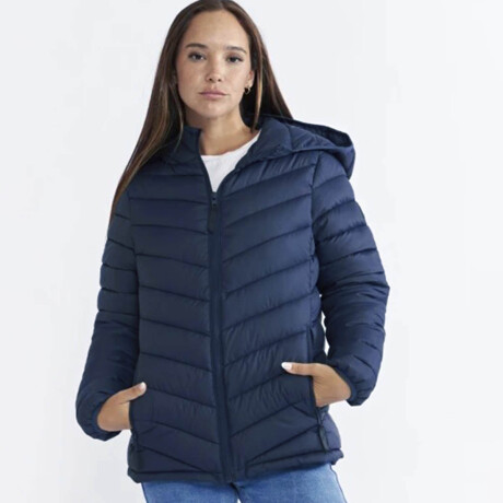 Campera Dama Inflada North Sails N+ Excelente Abrigo Azul