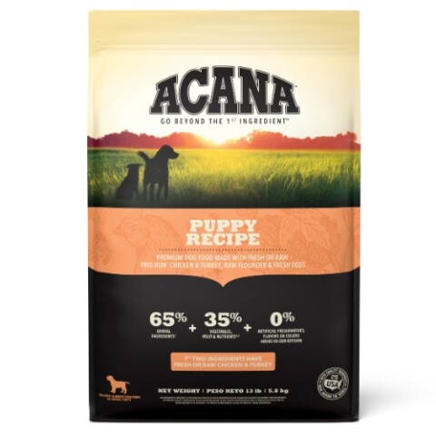 ACANA Dog Puppy Recipe 13LB Acana Dog Puppy Recipe 13lb