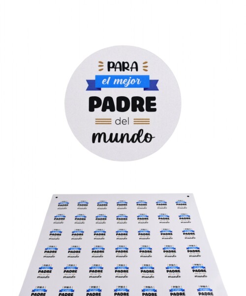 Stickers día del padre plancha DISEÑO 2