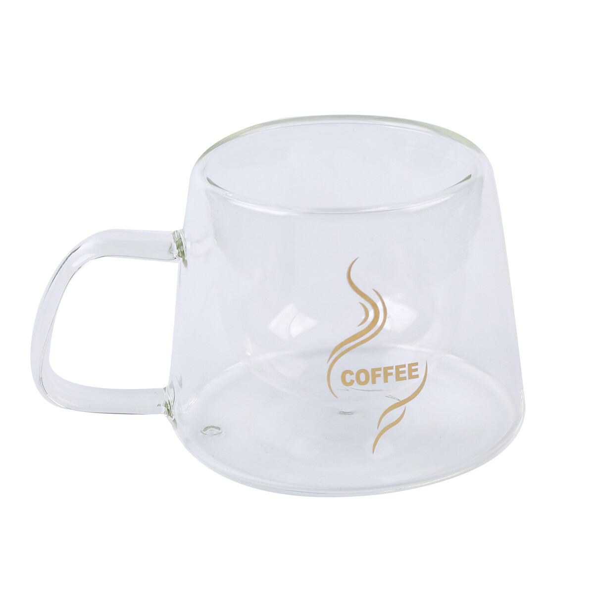 Taza vidrio doble 200ML - N/a 