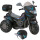 Moto A Batería Con Reversa Luces Y Sonido + Casco Negro