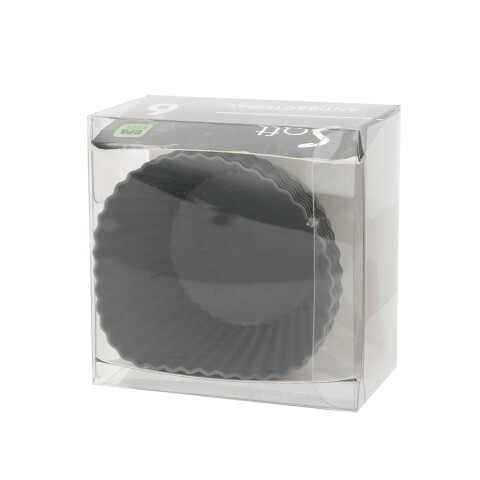 SET X6 PIROTINES SILICONA D7.5X3.3CM GRIS SET X6 PIROTINES SILICONA D7.5X3.3CM GRIS