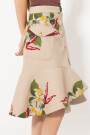 POLLERA BOUQUET Beige