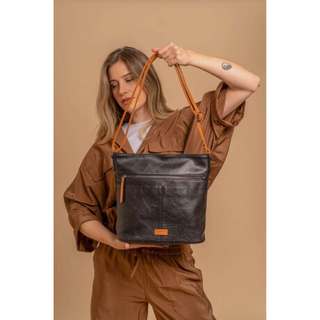 Bandolera Quina Negro C/Suela