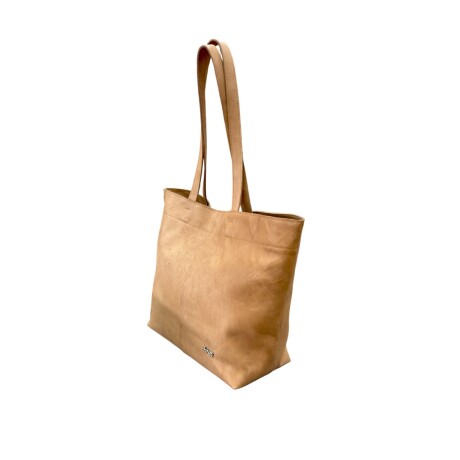 Tote Bag Mona cuero vacuno Whisky
