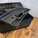 Caja de herramientas valija con bandeja 43,4 x 24,4 x 20,4 cm NEGRO