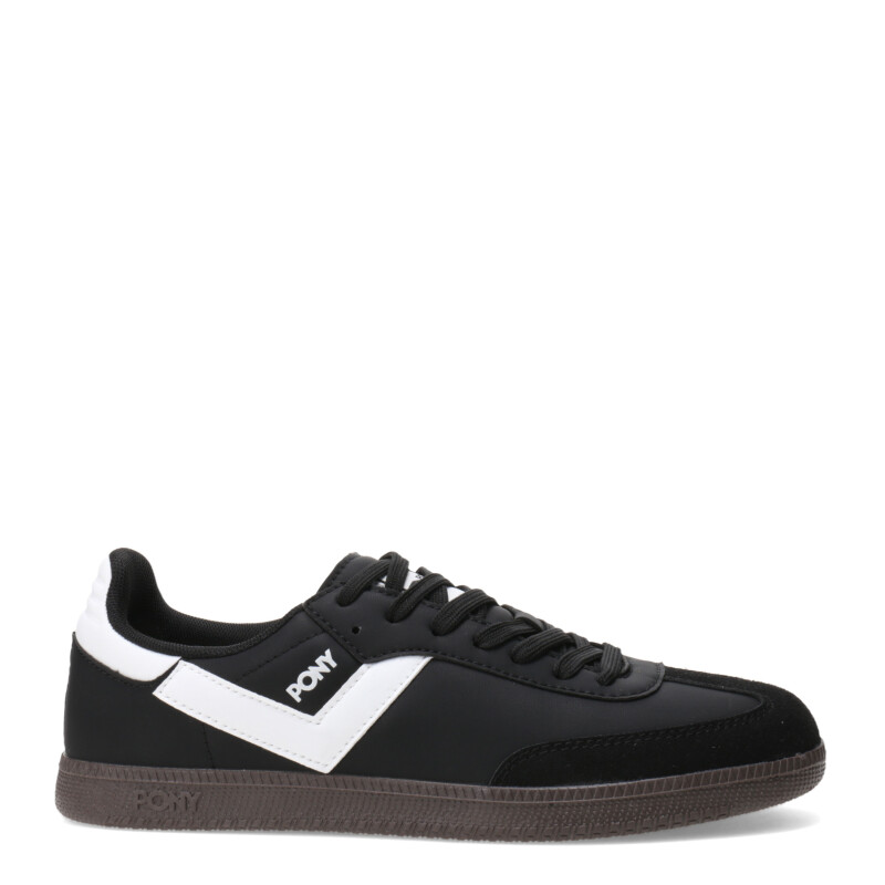 Championes de Hombre Pony MOMA Negro - Blanco