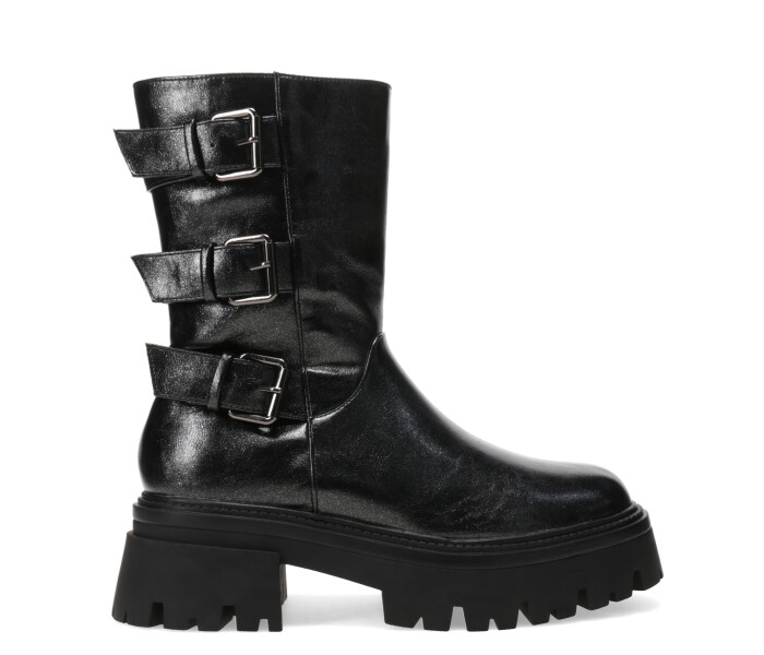 Bota GERMIN con tres tiras Black