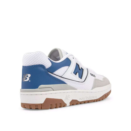 Championes New Balance Bb550 Blanco/Azul