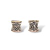 Caravanas Vintage Zirconia-Plata y oro-Zirconia-CA5131 conpiedra