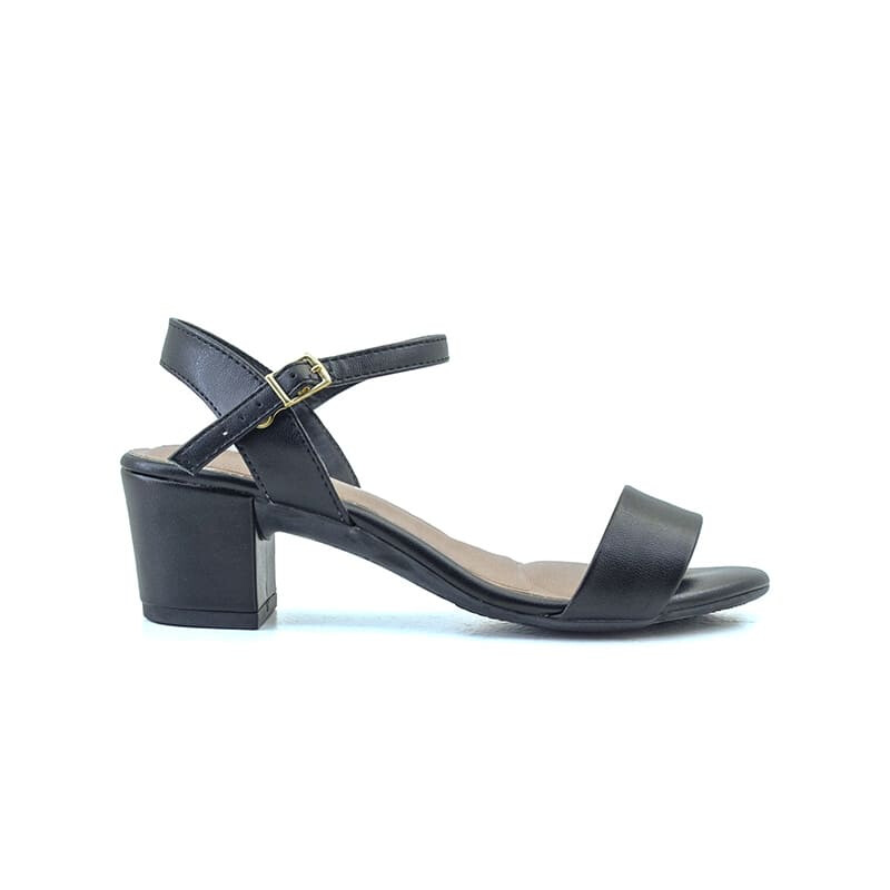 Sandalias Beira Rio Taco Medio Ancho de Mujer - 8246.1176-95 Negro