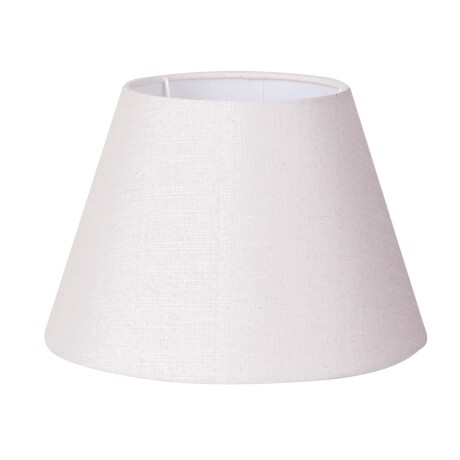 PANTALLA LINO NATURAL-BEIGE CÓNICA