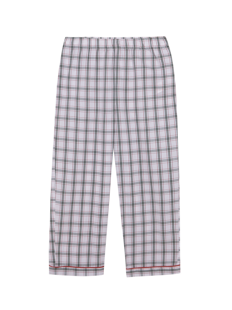 Pijama De Cuadros Co Verde Suave