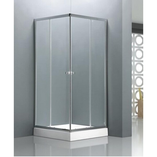 CABINA DE DUCHA CUADRADA 80X80 CM CON BASE Cabina De Ducha Cuadrada 80x80 Cm Con Base