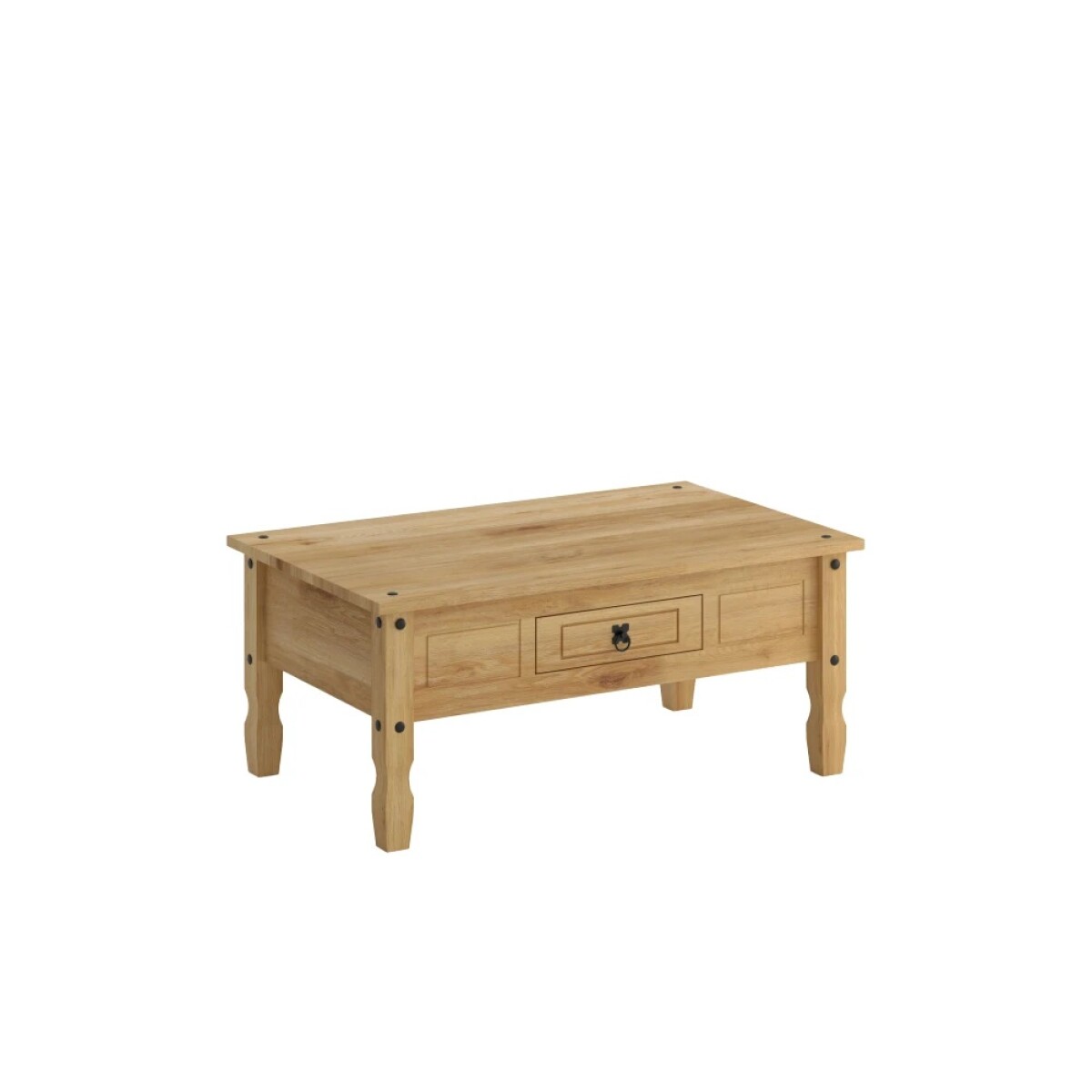 MESA DE LIVING 1 CAJON CERA NATURAL P601-CR 