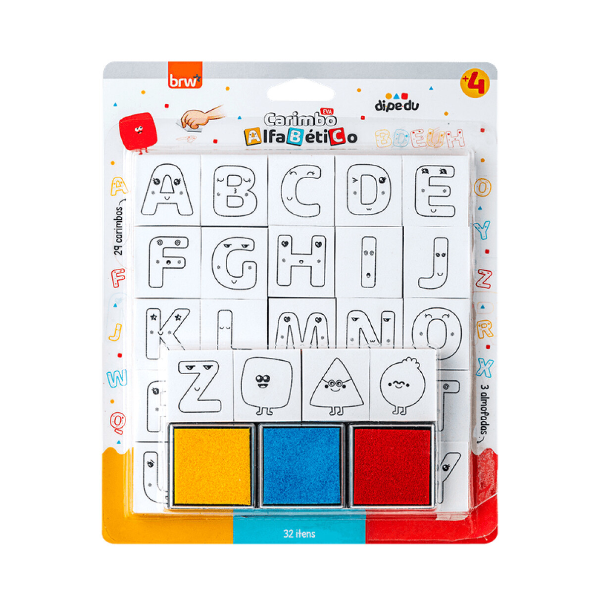 Sello Alfabeto 32 pcs 
