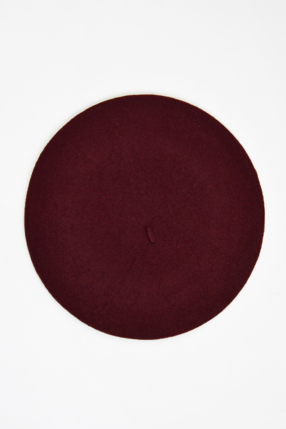 Boina Tolosa Lana 32cm Bordó