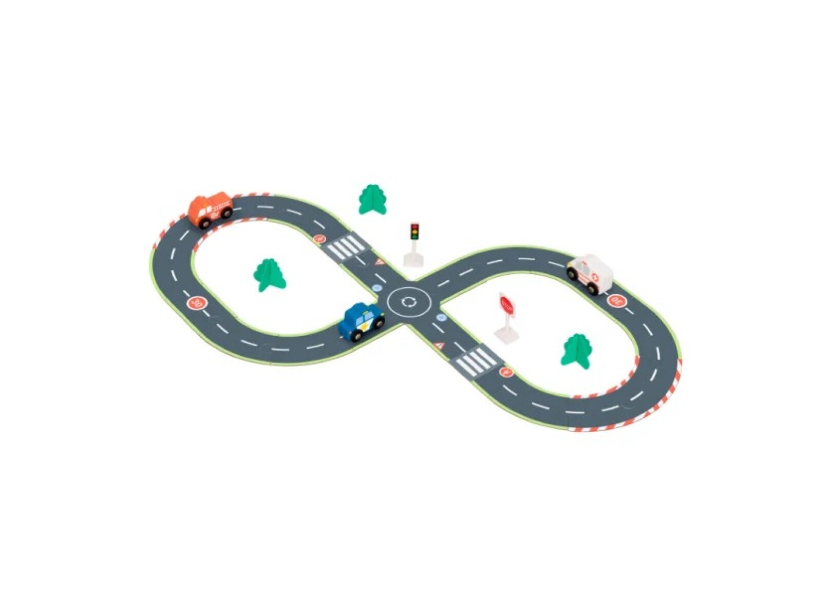 Set de juego en madera HiPando autopista 