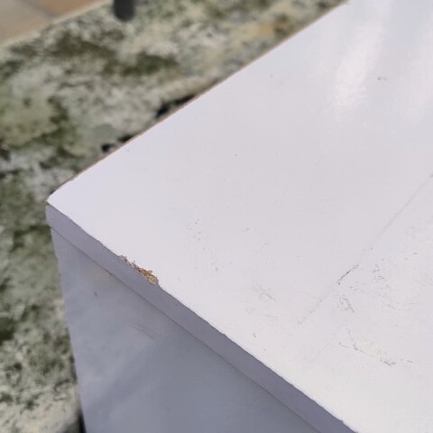 [OUTLET] Cómoda Cajonera para Dormitorio de 4 Cajones y 1 Puerta en MDP - Blanco [MUEBLE ARMADO SOLO RETIRO] [OUTLET] Cómoda Cajonera para Dormitorio de 4 Cajones y 1 Puerta en MDP - Blanco [MUEBLE ARMADO SOLO RETIRO]